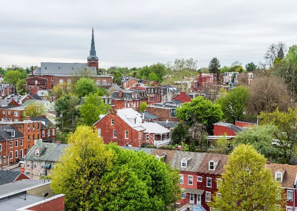 Downtown Lancaster Pennsylvania